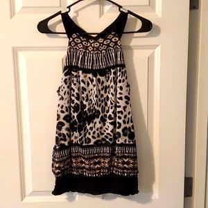 Leopard print tank